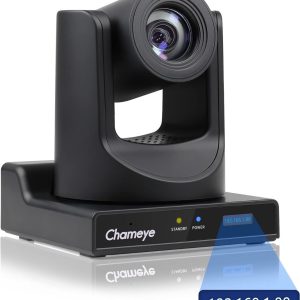 Chameye HDMI PTZ Camera 20x Optical Zoom AI Auto Tracking PTZ Camera with LCD Display - Image 1